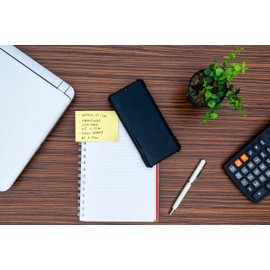 Evergreen Goods Haftnotizen, selbstklebend, ablösbar, 100 Blatt pro Block, 76 x 127 mm, Pastellgelb, 12 Stück