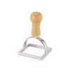 Fantes Ravioli Maker Stamp Set, Square Stamp with Wooden Handle