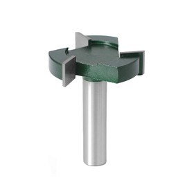 Bestgle1/2 Inch Shank CNC Spoilboard Surfacing Router Bits, Industrial Grade 3 Flutes 2 Inch Cutting Diameter Slab Flattening Router Bit Woodworking Milling Cutter Planer Tool