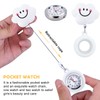 Nurse Watch, Pack of 4 Nurse Watch, Retractable Pocket Watch,