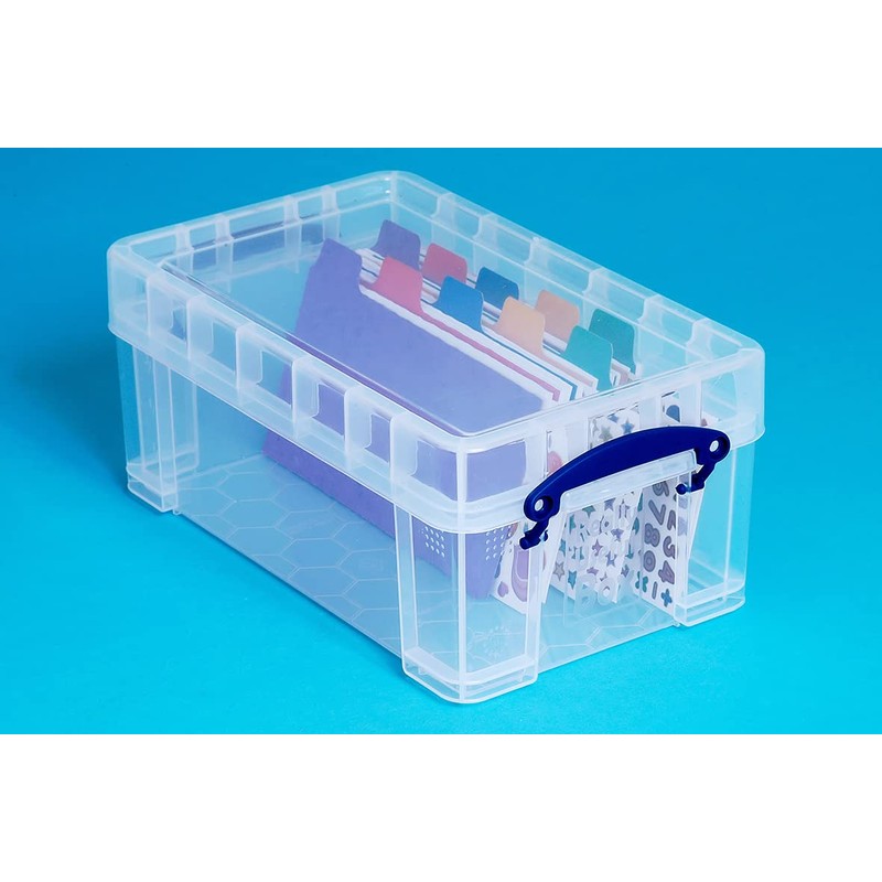 Really Useful Plastic Storage Box 5 Litre with XL Lid