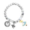 BNQL Alices Charm Bracelet Mad Hatter Inspired Adjustable Bracelet (Alices