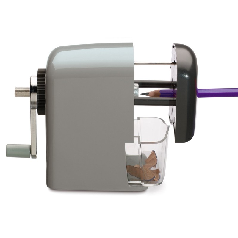 Swordfish High Capacity ‘Curve’ Multiple Size Desktop Manual Pencil Sharpener