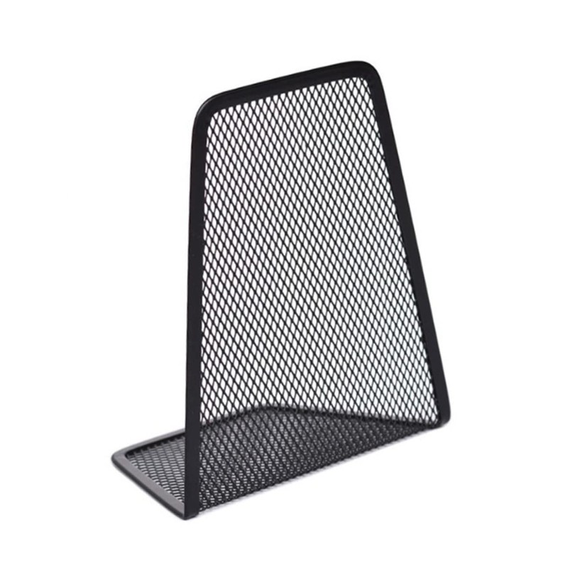 Operitacx Pack of 4 Iron Metal Frame Bookcase Book Folder