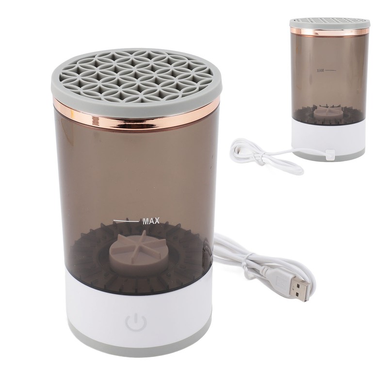 Electric Makeup Brush Cleaner Rotating Vibrating Cosmetic Brush Cleaner Cup