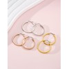 Limerencia G23 Pure Titanium Hypoallergenic Hoop Earrings for Women Sensitive