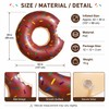 Donut Inflatable Pool Float for Summer Fun – PVC Swimming
