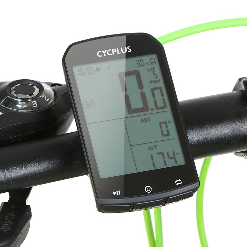 Bike Computer 2.9in Large LCD Screen IPX6 Water Resistant