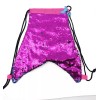 The Toy Network Sequin Mermaid Tail Drawstring Backpack Pink