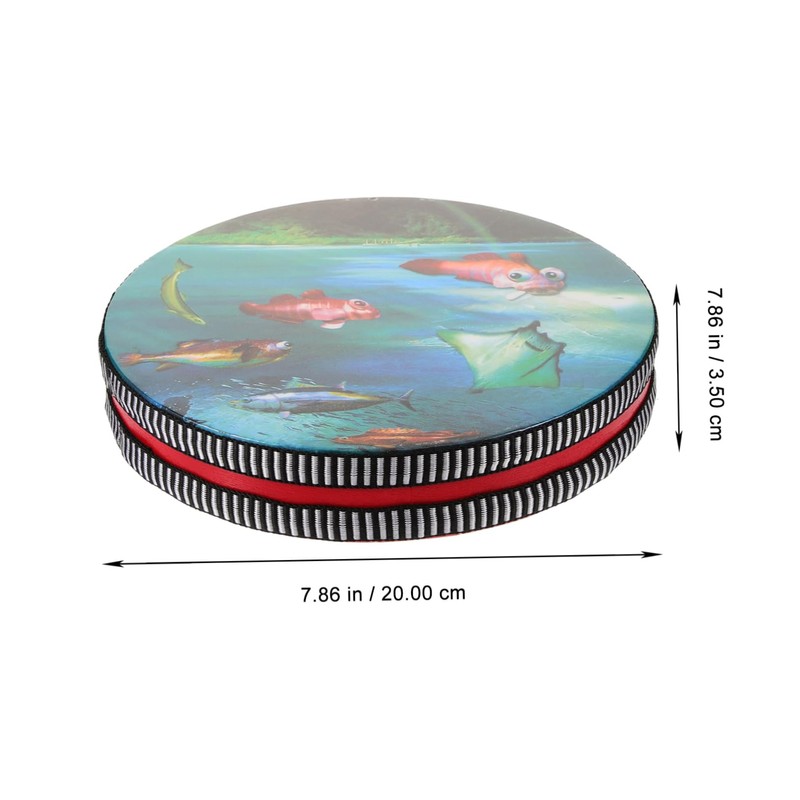 Kisangel Musical Ocean Drum for Educational Percussion Instrument for Safe
