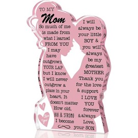 from Son Best Mom Ever Gifts New Single Mum Mama Christmas Birthday Gift Ideas 5x3in