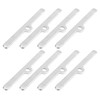 X AUTOHAUX 8pcs 4 3/4" Valve Cover Spreader Bar Aluminum