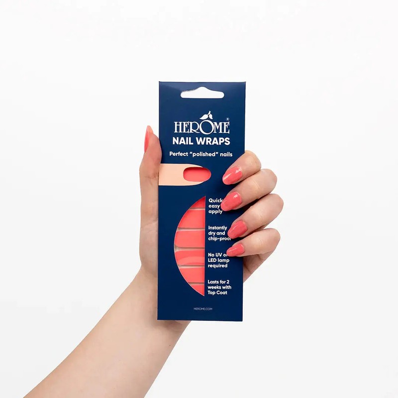 Herôme Nail Wraps Bubblegum