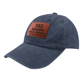 Dad Grandpa Great-Grandpa I Just Keep Getting Hat Trucker Hat Men Funny Mesh Cap for Summer