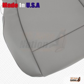 US Auto Nation 2017 2018 2019 Ford F450 F550 XL Work Truck Driver Bottom Vinyl Seat Cover Gray