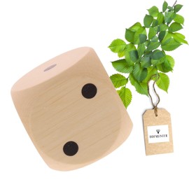 HOFMEISTER Holzwaren Cube, with eye, length: 40 mm