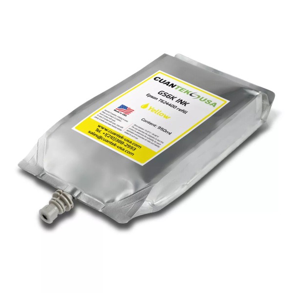 cuantek-usa.com Epson Stylus Pro GS6000 Compatible YELLOW ink Refill 950ml