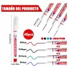 40pcs Marcador Punta Larga Ideal Para Orificios Profundos