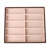 Sunglass Display Case Ecofriendly 37×33×4 Sunglass Box 10 Grids Modern