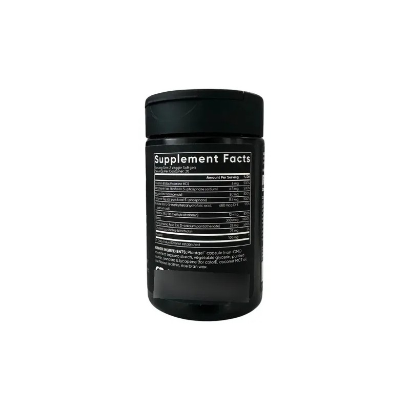 B-complex Vitaminas Complejo B Suplemento Vegano 60 Capsulas