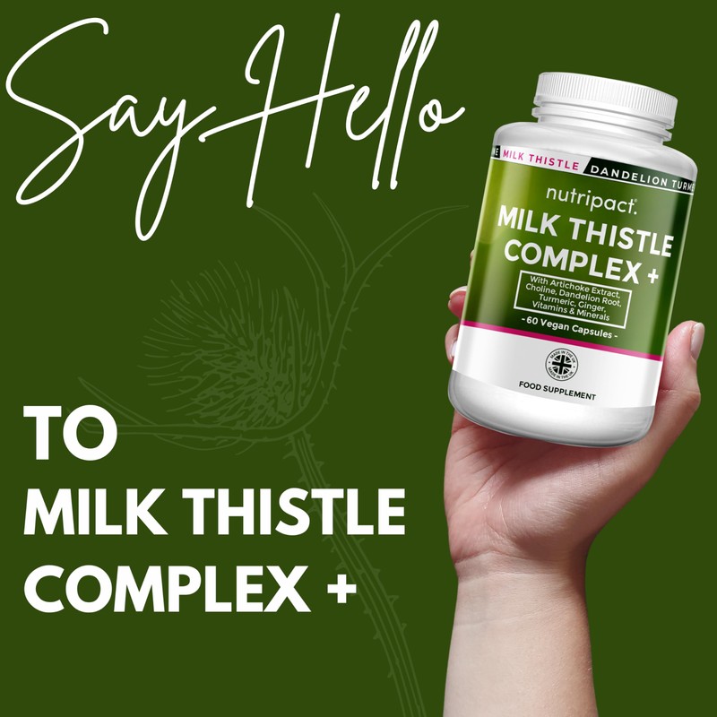 nutripact Milk Thistle 14-in-1 Liver Support Complex C 7986mg per
