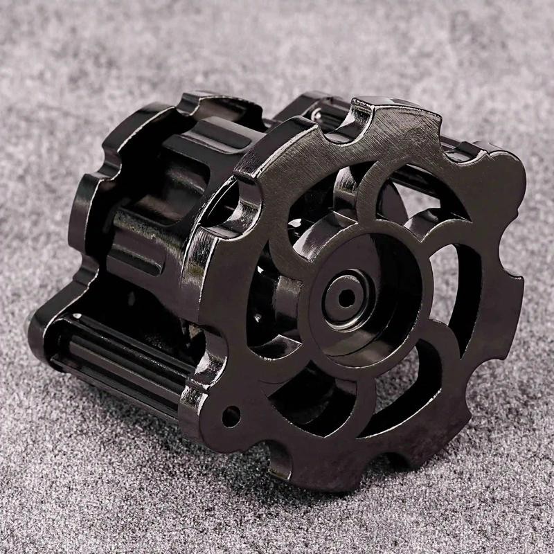 Bear Dice: Rotating Revolver Cylinder Container & 7 Cool Solid