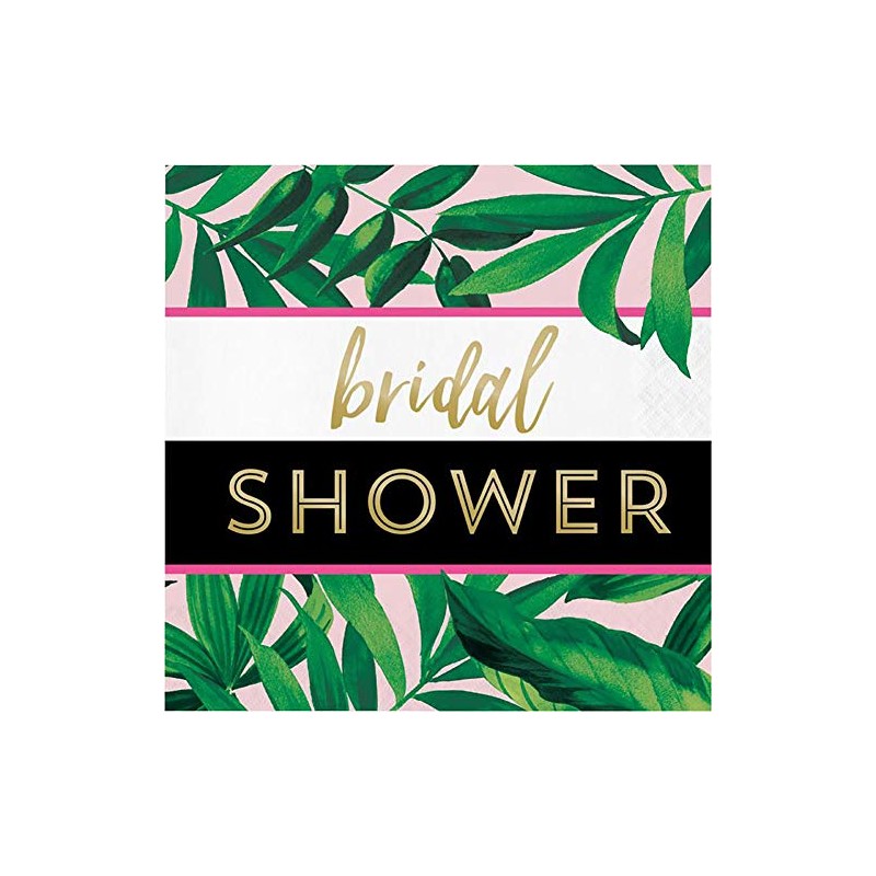 Creative Converting 332539 16 Pineapple Wedding Bridal Shower Foil Stamp