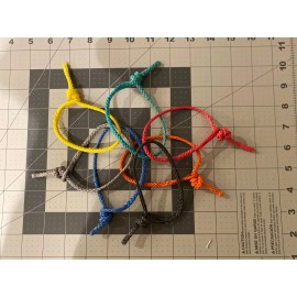 Gravelroads Outdoor Designs Hammock suspension 7/64 Amsteel "Fast" shackle carabiner or loop replacement (4)