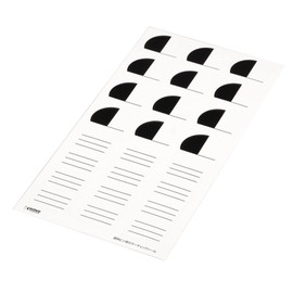 Wave Finish Products Series OF-016 Color Check Sticker for Paint Bottles, Hobby Tool