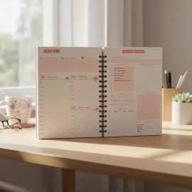 Agenda Psicologia Dos Dias Pasta Dura Con Stickers