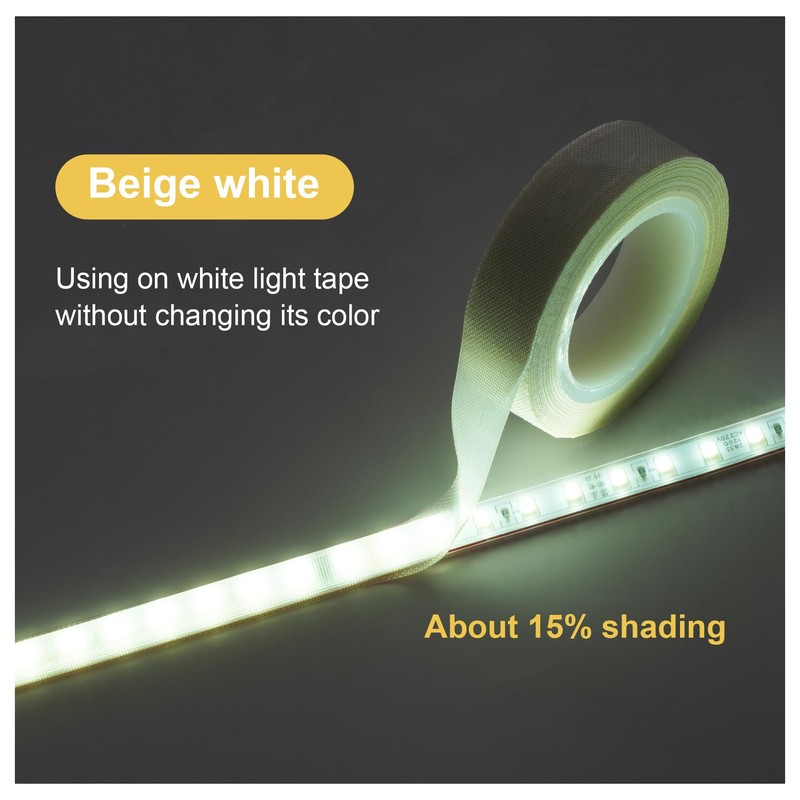 Meking 2PCS LED Light Strip Masking Tape 0.59 in x