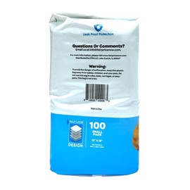 Kashmir Training Pads for Dogs 100 Count, Pee Pads for Dogs (Small, 13x18 inch), Puppy Pads Pet Training Pads, 5 Layer Pads for Instant Absorption (100 PCS)