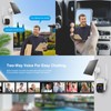 VSTARCAM 2K Smart Solar Security Camera, AI Detection & 100%