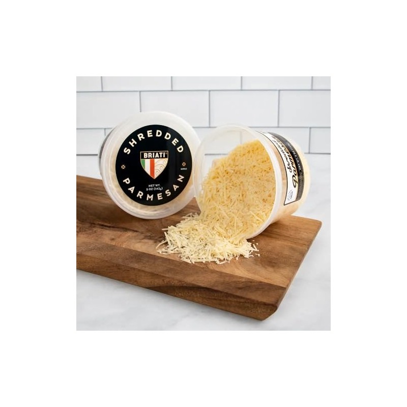 Briati Parmesan Shredded, 5 oz, 4 Pack