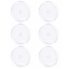 Bloomfall Clear Piercing Disc For Piercing Bump,Pressure Silicone Earrings For