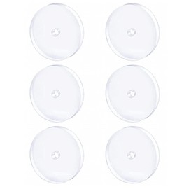 Bloomfall Clear Piercing Disc For Piercing Bump,Pressure Silicone Earrings For Keloids Healing Pads Belly Button Piercing Kit Nose Piercing Bump Treatment (9MM 6PCS)