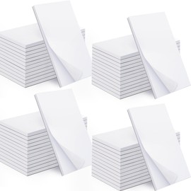 Beieverluck 50 Pack Note Pads 3x5 In, Small Notepad Writing Pads, 50 Sheets Per Memo Scratch Pad Server Notepad Blank Notepads for Office School Home To Do Lists Grocery List
