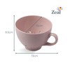 Zeal Berry Colander Cup, Small Hand-held Cup Shape Melamine Strainer/Sieve,