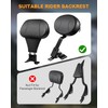 PBYMT Driver Rider Backrest Bag, Rider Backrest Organizer Bag, Driver