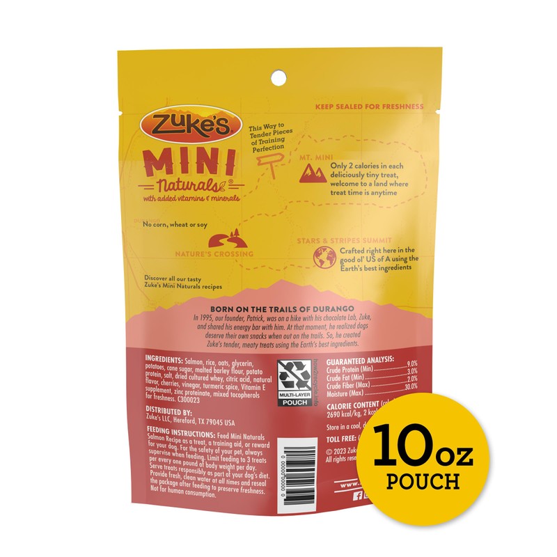 Ewbob Zuke's Mini Naturals Dog Training Treats for Dogs of