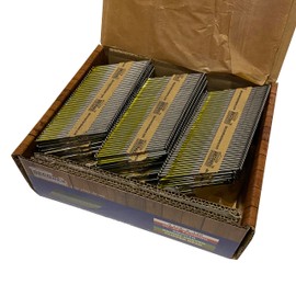 3 1/4" x .120 Smooth Shank Framing Nails, Paper Strip Collated, Clipped Head, Bright Coated Finish (30-34 Degree) - 2500pcs Box (DHSNSB-314.120)