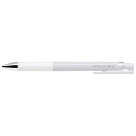 Pilot juice up 04 Retractable White Gel Ink Pen, Ultra Fine Point 0.4mm, Value Set of 5 (Juice White)
