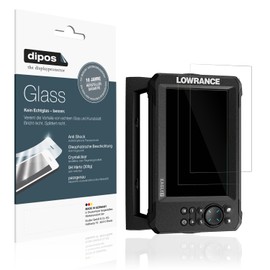 dipos I 2x Screen Protector 9H Clear Compatible with Lowrance Eagle 7 Protective Film Anti-Shock Film
