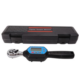 Digital Torsion Wrench 3/8in Drive Mini Calibrated Wrench with Buzzer 60Nm Bike Car Repairing Tool