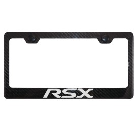 BLVD Carbon Fiber License Plate Frame For Acura RSX