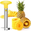 Upgraded Stainless Steel Pineapple Peeler - Handheld Pineapple Corer Remover,