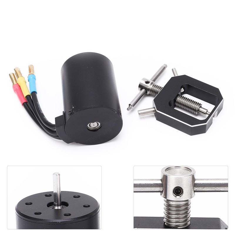 3650 3900KV Waterproof Brushless Motor Set with Pinion Gear Puller