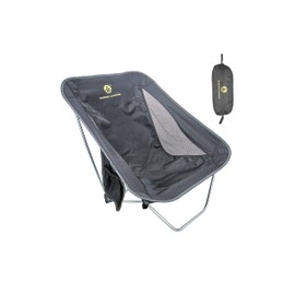 EASDRIL Ultralight Folding Camping Chair - 790g Low Profile Foldable Camp Chair with Carry Bag for Hiking, Backpacking, Picnic, Outdoor Concert, Sports Events