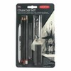Derwent Charcoal Set Blister Pack of Mixed Charcoal Media