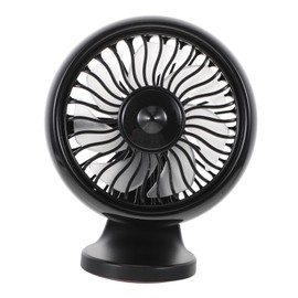 TEHAUX Car Vent Fan Silent Mini Cooling Fan for Vehicle for Car Air Conditioner Lightweight Design for Summer Travel and Office Use